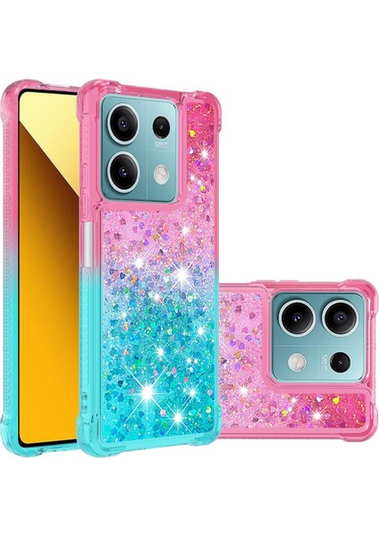 Xiaomi Redmi Not 13 Için Kılıf 5g Sıvı Glitter Komik Bling Parlak Kristal (Yurt Dışından)