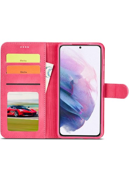 Samsung Galaxy S22 Artı Tutucu Kart Yuvaları ile Cüzdan Buzağı Flip (Yurt Dışından)