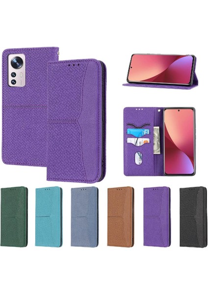 Xiaomi 12 PRO/12S Pro El Cüzdan Kredi Kartı Tutucu Flip Folio (Yurt Dışından)