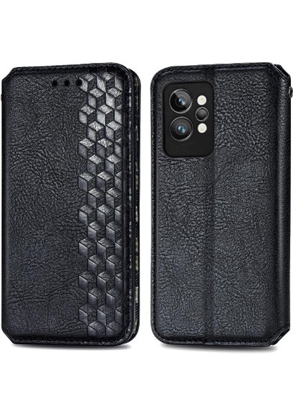 Oppo Realme Gt 2 Pro Için Kılıf Moda Tasarım Deri Kılıf Zarif Flip (Yurt Dışından) fırsatları