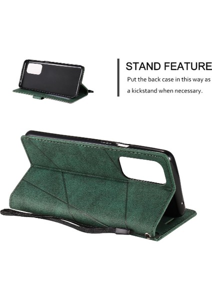 Mays Shop Oneplus 9 Için Kılıf Cüzdan Flip Folio Kart Tutucu Kickstand Pu Deri (Yurt Dışından)