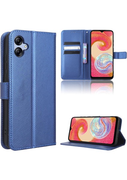 Samsung Galaxy A04E Kickstand Kart Tutucu Manyetik Cüzdan Kapak Için Kılıf (Yurt Dışından)
