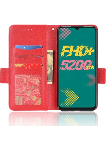 Infinix Sıcak 11/X662 Manyetik Cüzdan Pu Deri Yan Toka Kartı Için Kılıf (Yurt Dışından)