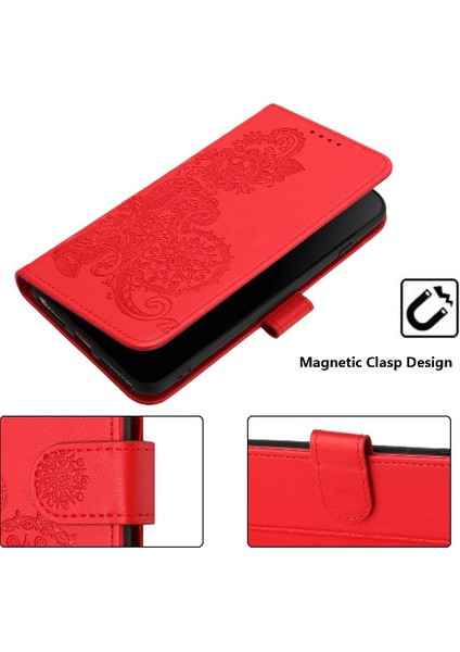 Mays Shop Kart Yuvası ile Oneplus 12 Kickstand Koruyucu Flip Folio Kitap Için Kılıf (Yurt Dışından)