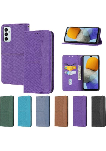 Samsung Galaxy M23 5g Için KILIF/F23 El Cüzdan Kredi Kartı Tutucu Flip Pu (Yurt Dışından)