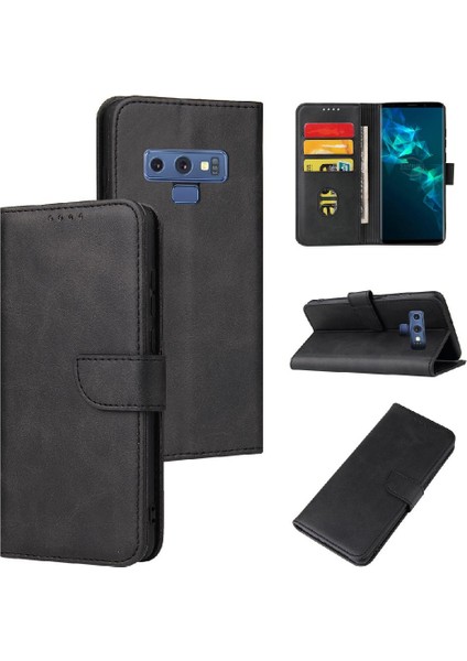 Kart Tutucu Kickstand Manyetik Karbon ile Samsung Galaxy Note8 Için Kılıf (Yurt Dışından)