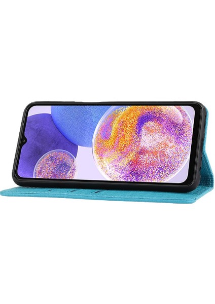 Mays Shop Samsung Galaxy A23 4g/5g Flip Folio Kitap El Cüzdan Kredi Kartı (Yurt Dışından)