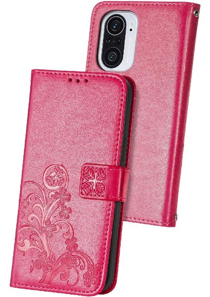 Xiaomi Redmi Için Kılıf K40/K40 Pro Zarif Iş Deri Kılıf Flip (Yurt Dışından) fırsatları