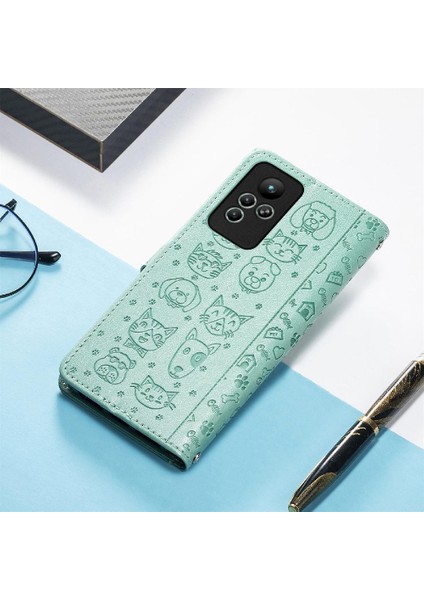 Infinix Not 11 Karikatür Hayvanlar Için Kılıf Deri Kılıf Kapak Kapak Kısa (Yurt Dışından) indirimleri