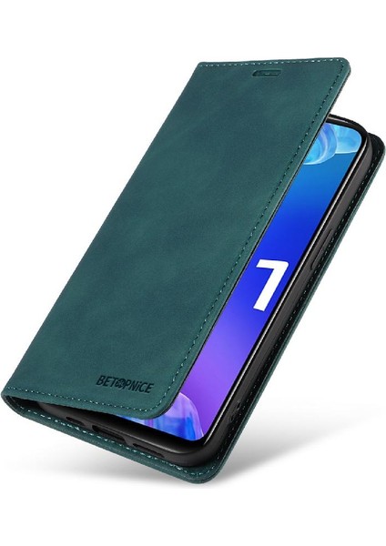 Vivo Y21/Y21S/Y33S4G Koruyucu Pu Deri Manyetik Folio Cüzdan Için Kılıf (Yurt Dışından)