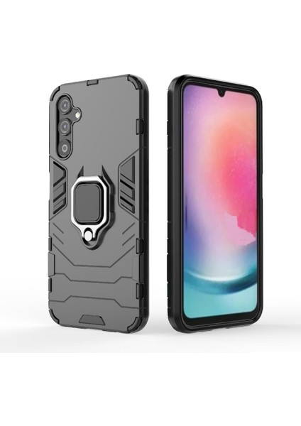 Samsung Galaxy A25 5g Kickstand Askeri Damla Koruma Halkası (Yurt Dışından)