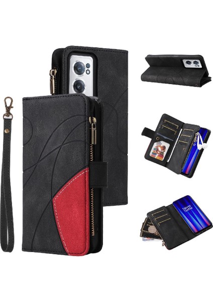Kart Yuvası Standı Dokuz Kart Yuvaları Kickstand ile Oneplus Nord Ce2 Için Kılıf (Yurt Dışından)