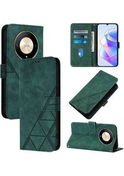Onur X9B 5g Için Kılıf Cüzdan Kapak Pu Deri Kredi Kartı Tutucu Flip Kitap (Yurt Dışından)