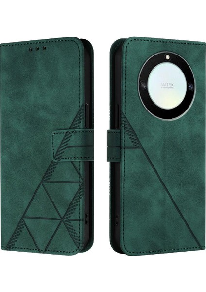 Onur Için Kılıf X9A 5g Cüzdan Kapak Flip Folio Kitap Koruyucu Pu Deri (Yurt Dışından) indirimleri