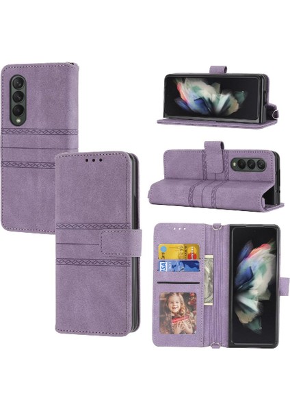 Mays Shop Samsung Galaxy Z Için Flip Case 5 3 5g Pu Deri Darbeye Koruyucu (Yurt Dışından)