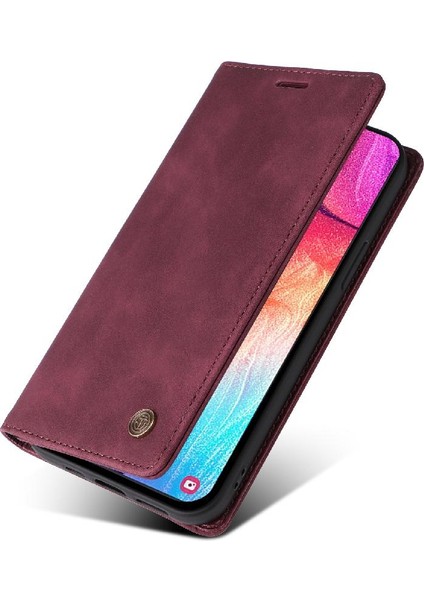 Samsung Galaxy A51 Için Flip Case Darbeye Cüzdan Kapak Çevirin Deri (Yurt Dışından) modelleri