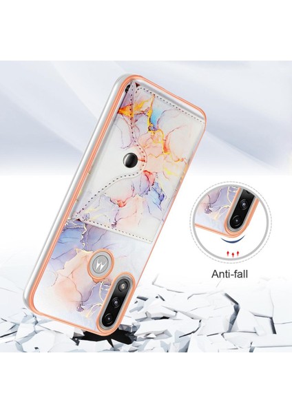 Motorola Moto E7 GÜÇ/E7I Güç Ince Cüzdan Yumuşak Tpu Tampon (Yurt Dışından)