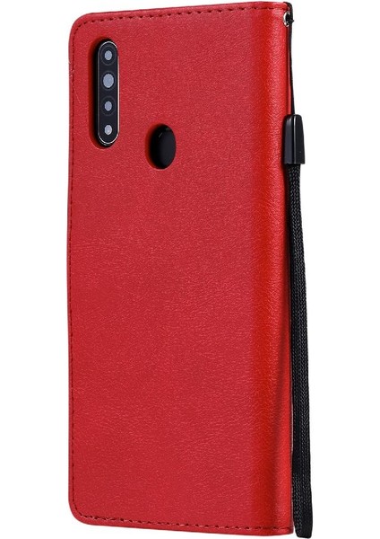 Oppo A8 Için Flip Case/oppo 2020 Kart Yuvası ile Yüksek Kaliteli Deri Cüzdan (Yurt Dışından)