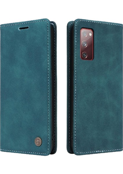 Samsung Galaxy S20 Fe Için Flip Case Darbeye Cüzdan Kapak Çevirin Basit (Yurt Dışından)