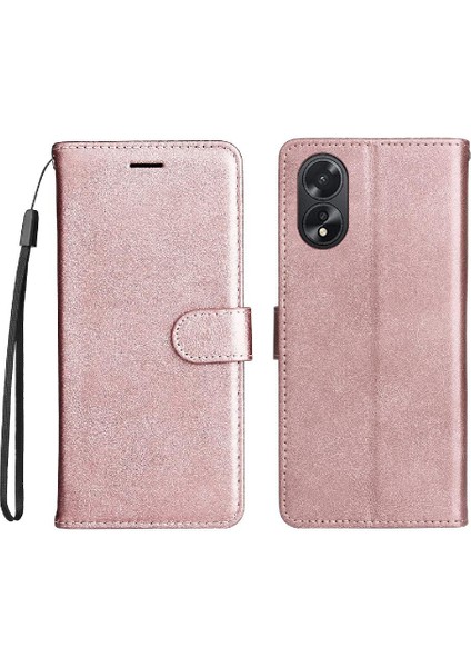 Oppo A38 4g Için Flip CASE/A18 4g Kart Yuvası ile Yüksek Kaliteli Deri Telefon (Yurt Dışından)
