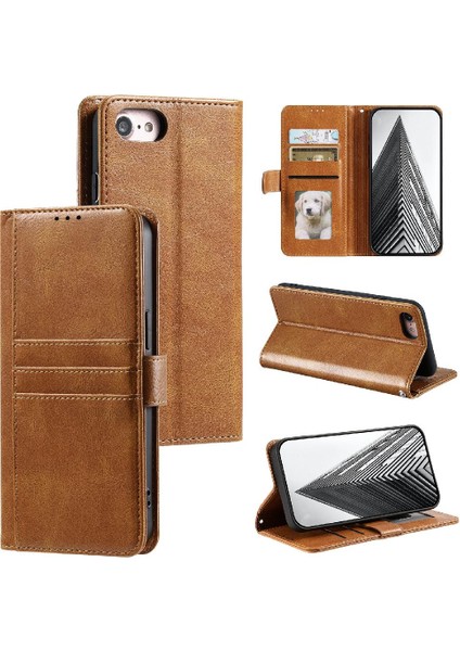 Iphone 6 Için Flip Case Artı/6s Artı Kickstand Pu Deri Cüzdan 6 Kart (Yurt Dışından)