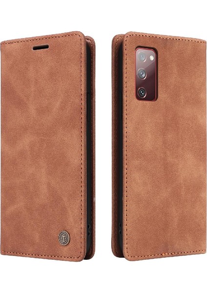 Samsung Galaxy S20 Flip Kapak Için Flip Case Basit Iş Cüzdan Kılıf (Yurt Dışından)