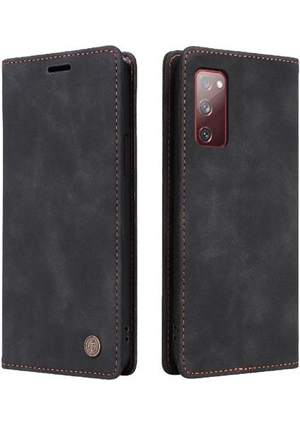 Samsung Galaxy S20 Flip Kapak Için Flip Case Basit Iş Cüzdan Kılıf (Yurt Dışından)