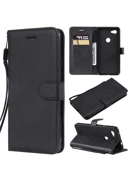 Kart Yuvası Telefon ile Google Piksel Xl 3A Yüksek Kaliteli Deri Için Flip Case (Yurt Dışından)