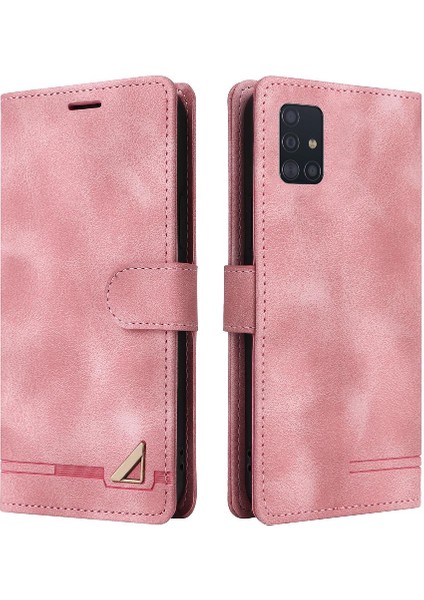 Samsung Galaxy A51 Için Flip Case Darbeye Basit Iş Cüzdan Kılıf (Yurt Dışından)