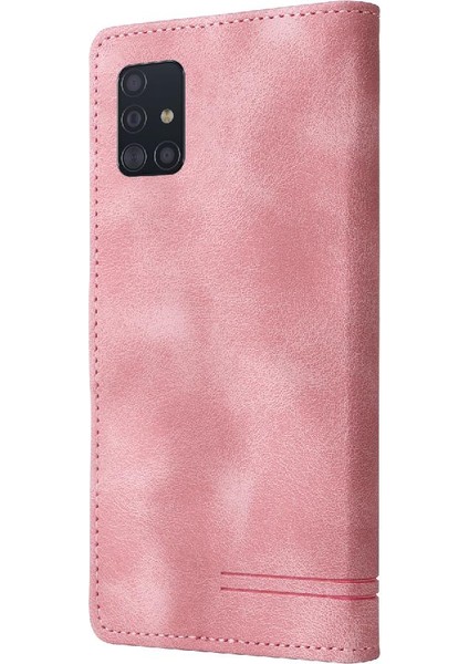 Samsung Galaxy A51 Için Flip Case Darbeye Basit Iş Cüzdan Kılıf (Yurt Dışından) indirimleri