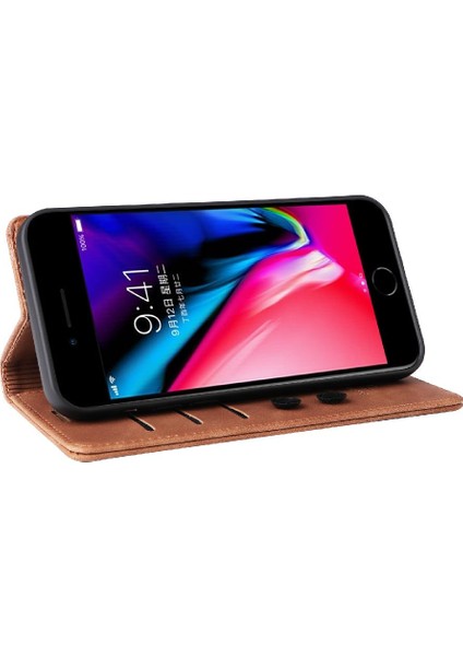 Iphone 7 Için Flip Case Artı/8 Artı Cüzdan Deri Kılıf Darbeye Basit (Yurt Dışından) fırsatları