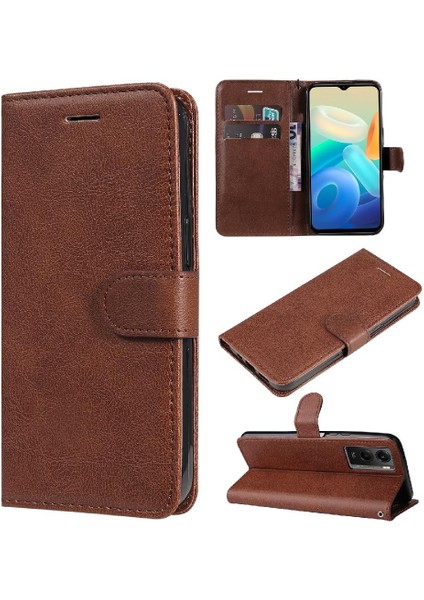 Kart Yuvası Iş Cüzdan Telefon Kılıfı ile Vivo Y55S 2021 Için Flip Case (Yurt Dışından) fırsatları