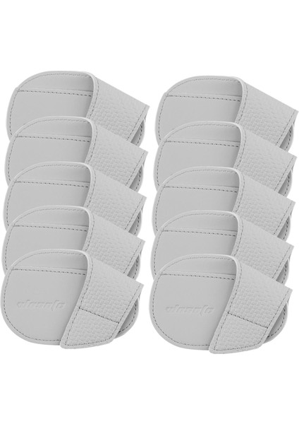 10 Golf Kulübü Başörtüsü Pu Golf Aksesuarları Golf L Gri (Yurt Dışından) indirimleri