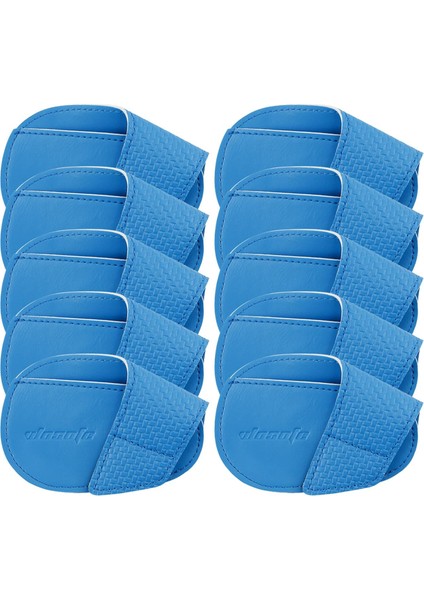 10 Golf Kulübü Başörtüsü Pu Golf Aksesuarları Golf L Mavi (Yurt Dışından) modelleri