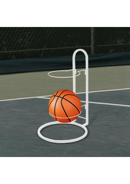 2 Katmanlı Top Rafı Taşınabilir I I Basketbol Depolama Basketbol Rafı (Yurt Dışından)