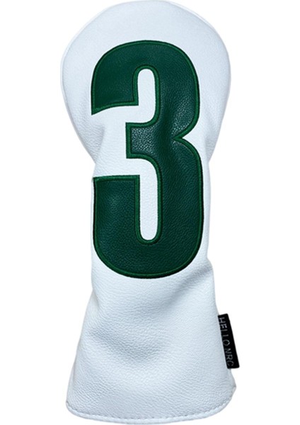 Pu Golf Numarası Etiketi Golf Kulübü Golf I Kılıfı Woods White 3 Için (Yurt Dışından) modelleri