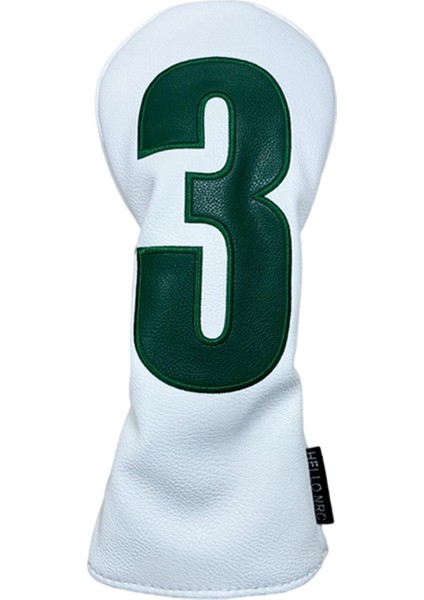 Pu Golf Numarası Etiketi Golf Kulübü Golf I Kılıfı Woods White 3 Için (Yurt Dışından) fırsatları