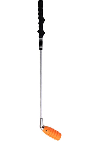 Golf Swing Trainer Güç Hızı Isınma Çubuğu Iç Dış Uygulaması Turuncu (Yurt Dışından)