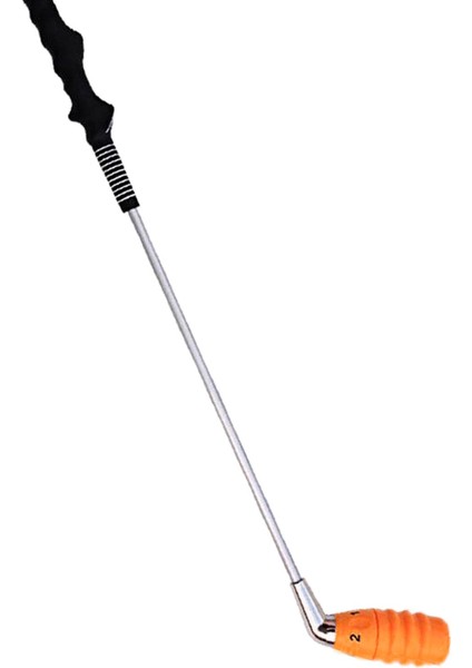 Golf Swing Trainer Güç Hızı Isınma Çubuğu Iç Dış Uygulaması Turuncu (Yurt Dışından)