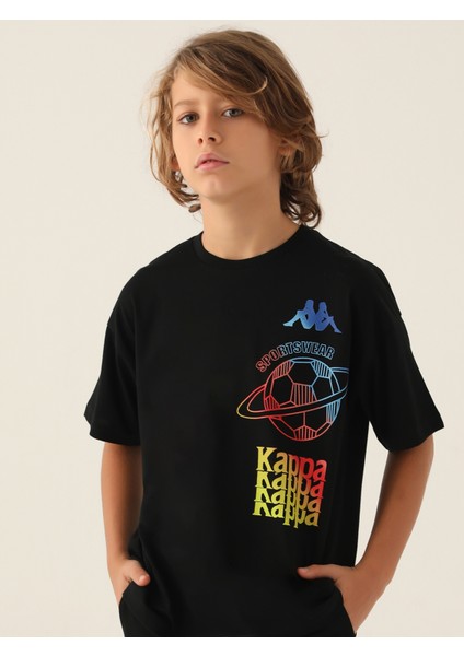 Erkek Çocuk Tişört 5-15 Yaş Siyah fiyatları