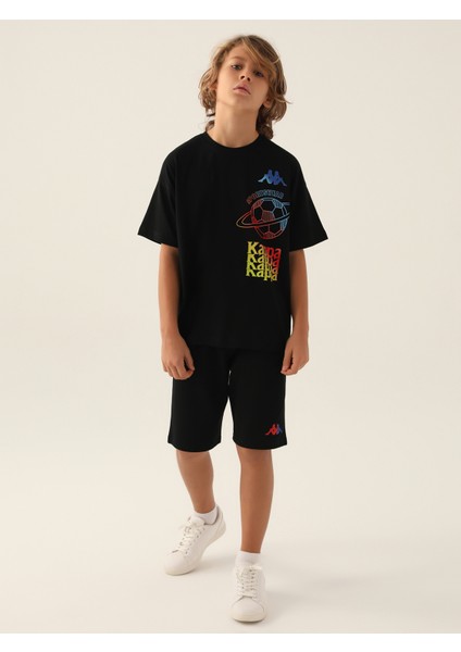 Erkek Çocuk Tişört 5-15 Yaş Siyah modelleri