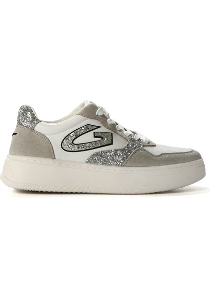 Beyaz Gri Kadın Sneaker G03G100030