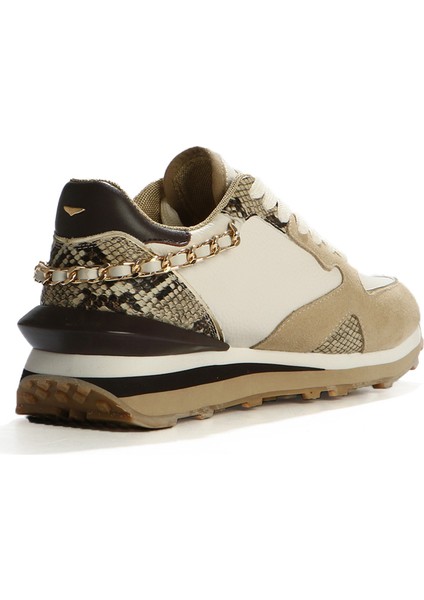 Beyaz - Bej Kadın Sneaker G03G100019 modelleri
