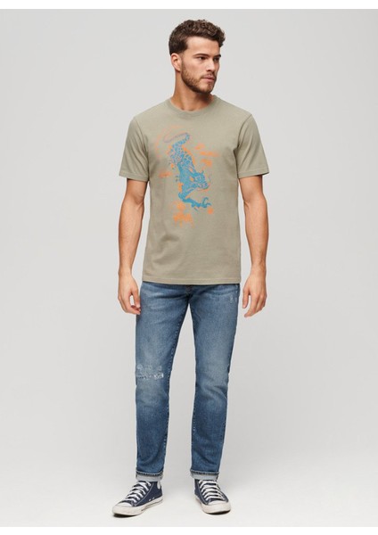 Normal Bel Slim Fit Erkek Denim Pantolon M7010888A2GH_VINTAGE Slım Jeans