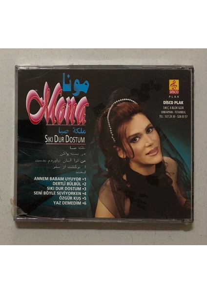 Mona Sıkı Dur Dostum CD (Jelatininde Sıfır Orjnal Dönem Baskı Cd)