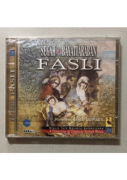 Segah Bayatiaraban Faslı CD (Jelatininde Sıfır Orjnal Dönem Baskı Cd)