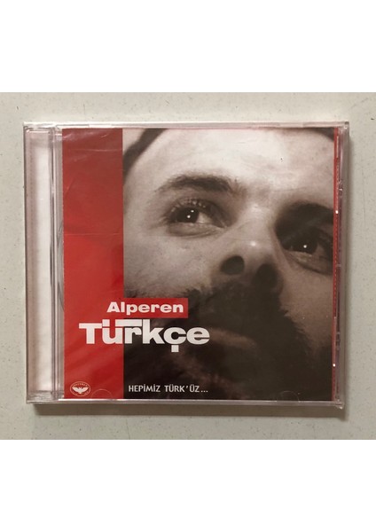 Alperen Türkçe Hepimiz Türk'üz CD (Jelatininde Sıfır Orjnal Dönem Baskı Cd)