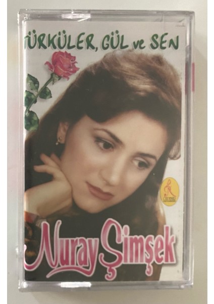 Nuray Şimşek Türküler Gül ve Sen Kaset (Jelatininde Sıfır Orjnal Dönem Baskı Kaset)