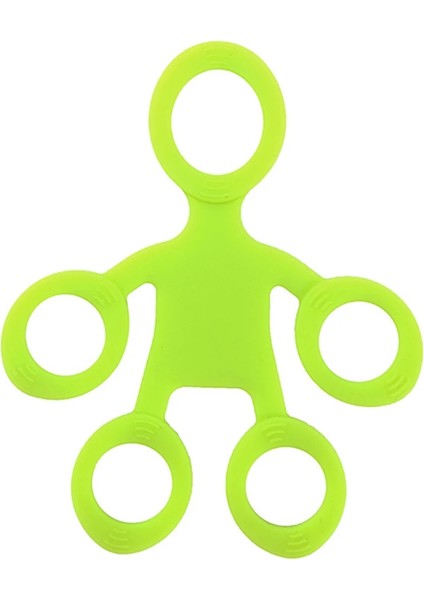 Yeşil Stil Silikon Parmak Çektirme El Parmak Güçlendirici Kavrama Direnci Eğitmen Kas Gücü El Silikon Genişletici Eğitim Kurtarma (Yurt Dışından)