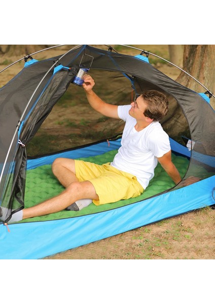 No.1 Tarzı Su Geçirmez Uyku Şişme Yatak Açık Çift Hava Yastığı Saklama Çantası Kamp Katlanır Yatak Ultralight Seyahat Yürüyüş Mat (Yurt Dışından) fiyatları
